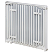 Sanivesk Raya Vlak Duo Paneelradiator - 50x50cm - 695watt - wit SW1390046