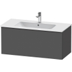 Duravit D-Neo wastafelonderkast 101x44x46.2cm 1 lade Grafiet Mat SW641150