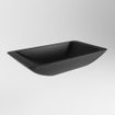 Mondiaz Topi Waskom - 59.5x34.5x10cm - rechthoek - opbouw - Solid Surface Urban SW643604