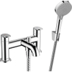 Hansgrohe Vernis badkraan 2-gats badrand met docuheset chroom SW651531