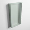 Mondiaz Easy nis 29.5x59.5x8cm - inbouw/opbouw - 1 open vak - Solid surface - Greey SW643671