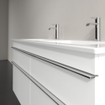 Villeroy & Boch Venticello wastafelonderkast 125.3x59cm 4x lade mat wit GA43717