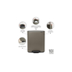 Brabantia Bo Pedaalemmer - 60 liter - kunststof binnenemmer - platinum SW1117452