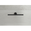 Duravit Starck T dubbele closetrolhouder 25,5x7,6x5cm mat zwart SW297075