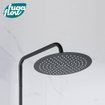 FugaFlow Efficiente Sobrado regendouche met thermostaat hoofddouche 30cm handdouche 3 standen zwart 110cm SW1123804