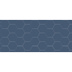 Cifre Ceramica Hexagon Timeless wand- en vloertegel - 15x17cm - 9mm - Zeshoek - Blauw mat SW476712