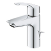 GROHE Eurosmart waterbesparende wastafelkraan s-size met trekwaste chroom SW646819