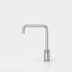 Quooker NL Nordic square kokendwaterkraan opbouw uitloop draaibaar met Pro3 reservoir & Cube reservoir RVS SW299713