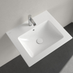 Villeroy & Boch Venticello Wastafel - 60x50cm - 1 kraangat - overloop - wit 1025156