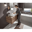 Hansgrohe Vivenis ééngreeps wastafelmengkraan 110 met pop-up trekwaste wit mat SW642482