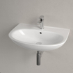 Villeroy & Boch O.novo Wastafel - 65x48x18cm - glans wit Alpin (wit) - met overloop SW878400