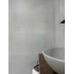 Cifre Ceramica Borneo wandtegel - 60x120cm - gerectificeerd - Betonlook - White decor mat (wit) SW1119842