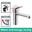 Hansgrohe M42 M4221-H120 1-gats keukenkraan CoolStart EcoClick m. 360° draaibare uitloop chroom SW241701