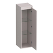 BRAUER Adore badkamerkast - 120x35x35cm - met 1 deur greeploos rechtsdraaiend mat zand SW1198197