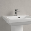 Villeroy & Boch Subway 3.0 fontein 50x40x14.5cm met 1 kraangat en overloopgat Wit Ceramic+ SW702066