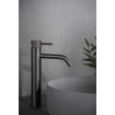 Wiesbaden Ribbd XL wastafelkraan hoog gunmetal SW632110