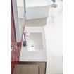 Duravit Me by starck wastafel 123x49cm 1 kraangat met overloop wit SW84172