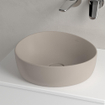 Villeroy & Boch Antao Opzetwastafel - 40 x 39.5 x 14.6 cm - Almond CeramicPlus - zonder overloop SW925796