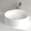 Villeroy & Boch Collaro opzetwastafell rond Ø40cm zonder overloop zonder kraangat ceramic+ stone white SW336043