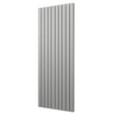 Plieger Cavallino Retto designradiator verticaal dubbel middenaansluiting 2000x754mm 2146W parelgrijs (pearl grey) 7255388