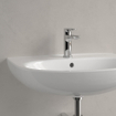 Villeroy & Boch O.novo Wastafel - 65x48x18cm - glans wit Alpin (wit) - met overloop SW878400
