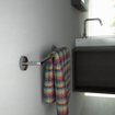 Clou Flat handdoekrek 45cm chroom SW9752