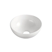 Wiesbaden Luna waskom rond 32x13 cm keramiek glans wit SW241493