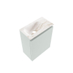 MONDIAZ TURE-DLUX 40cm toiletmeubel Greey. EDEN wastafel Frappe positie links. Zonder kraangat. SW1102766