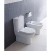 Duravit WC-zitting 43.1x37x4.3cm met softclose met quickrelease Kunststof wit TWEEDEKANS OUT13504
