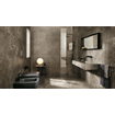 Fap Ceramiche wand- en vloertegel - 60x60cm - 9mm - Vierkant - gerectificeerd - Marmerlook - Bruin/grijs mat SW542652