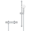 GROHE Grohtherm 500 thermostatische opbouw douchemengkraan met glijstang en handdouche Chroom SW710639