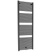 Wiesbaden Elara sierradiator 181.7x60cm midden/onder aansluiting mat zwart SW106889