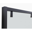 Saniclass Neptune douchecabine 130x90cm met schuifdeur 8mm veiligheidsglas met anti kalk zwart mat SW543456
