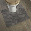 Sealskin Pebbles Toiletmat Katoen 50x60 cm Grijs SW23180