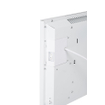 Eurom Alutherm 400XS Convectorkachel - 40x42.9cm - IP24 - 400watt - wifi - vloer/wand- Horizontaal - metaal - glans wit SW486926