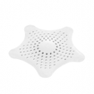 Umbra Starfish haarfilter 15x15x1cm Rubber Wit SW539220