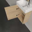Villeroy & Boch Avento wastafelonderbouwkast 1 deur 34x51.4x20.2cm links nordic oak SW448534