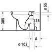 Duravit D-Code Closet 0315136