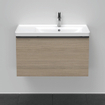 Duravit D-Neo wastafelonderkast 78.4x44x45.2cm 1 lade met softclose Eiken (terra) Mat SW640629