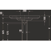 Duravit D code meubelwastafel 105x48 cm 1 kraangat met overloop wit GA87573