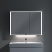 Villeroy & Boch My view spiegelkast 100x75cm 2 deuren 2 contactdoos LED SW641581