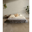 EnergieKer Loft wand- en vloertegel - 80x80cm - 9mm - Vierkant - gerectificeerd - Betonlook - Taupe mat SW724620