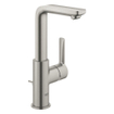 GROHE Lineare New waterbesparende wastafelkraan L-size met waste met draaibare gegoten uitloop supersteel SW97539
