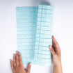 The Mosaic Factory Amsterdam mozaïektegel - 32.2x32.2cm - wand en vloertegel - Vierkant - Glas Ultra Light Blue Mat SW62089