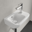 Villeroy & Boch Architectura fontein - 36x26cm - 1 kraangat rechts - met overloop - ceramic wit SW68793