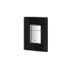 GROHE Skate Cosmopolitan wc bedieningsplaat glas in zwart 0729166