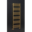 Crosswater MPRO handdoekradiator - 138x48cm - 568 watt - geborsteld messing (goud) SW487365