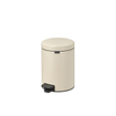 Brabantia NewIcon Pedaalemmer - 5 liter - kunststof binnenemmer - soft beige SW767527