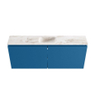 MONDIAZ TURE-DLUX 120cm toiletmeubel Jeans. EDEN wastafel Frappe positie midden. Zonder kraangat. SW1102831