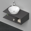 Duravit D-Neo wastafelonderkast 80x26x48cm Grafiet Mat SW641441